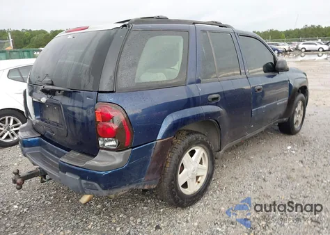 2007 Chevrolet Trailblazer Ls из США, поврежденный, VIN 1GNDS13S572225843